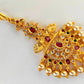 AD Peacock Bridal Beautiful Maang Tikka | Swadesiicart