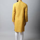 Even Apparels Yellow Color Pure Cotton Men's Kurta With Side Placket (SLD1192) | Swadesiicart