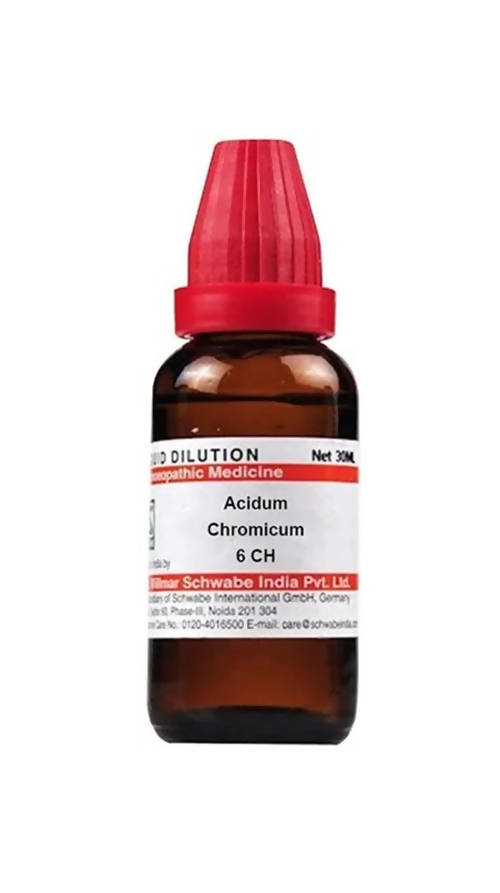 Dr. Willmar Schwabe India Acidum Chromicum Dilution | Swadesiicart