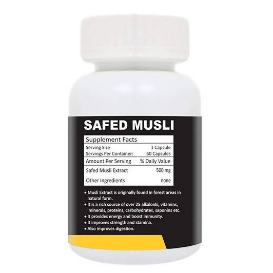Zindagi Safed Musli Capsules - Swadesiicart