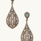 Nuyug 22k Gold-Plated Zircon Choker Set | Swadesiicart