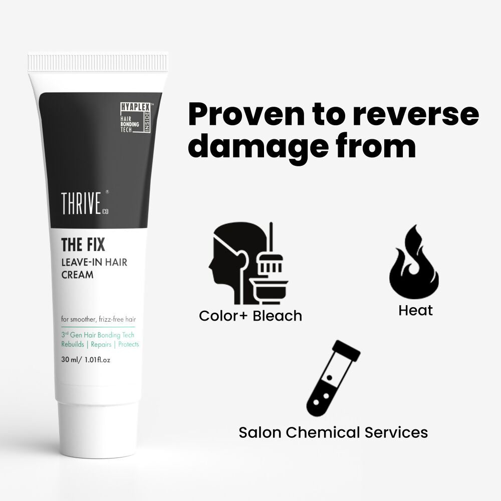 Thriveco The Fix Leave-in hair cream - Swadesiicart
