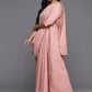 Ahalyaa Women's Traditional wear Ethnic Dress - Pink | Swadesiicart