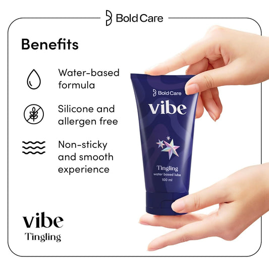 Bold Care Vibe Tingling Massage Gel - Swadesiicart
