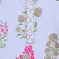 Ahalyaa Blue Crepe Printed Kids Kurta Palazzo Set For Girls | Swadesiicart
