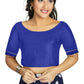 Aastha Fashion Women's Blue Art Silk Designer Party Wear Readymade Blouse