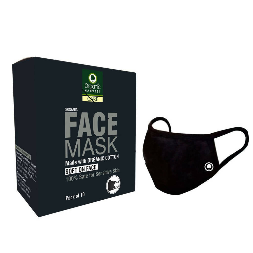 Organic Harvest Face Mask Made with Organic Cotton - Swadesiicart