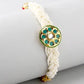 Traditional Kundan Rakhi With Wallet And Chocolate Burfi | Swadesiicart