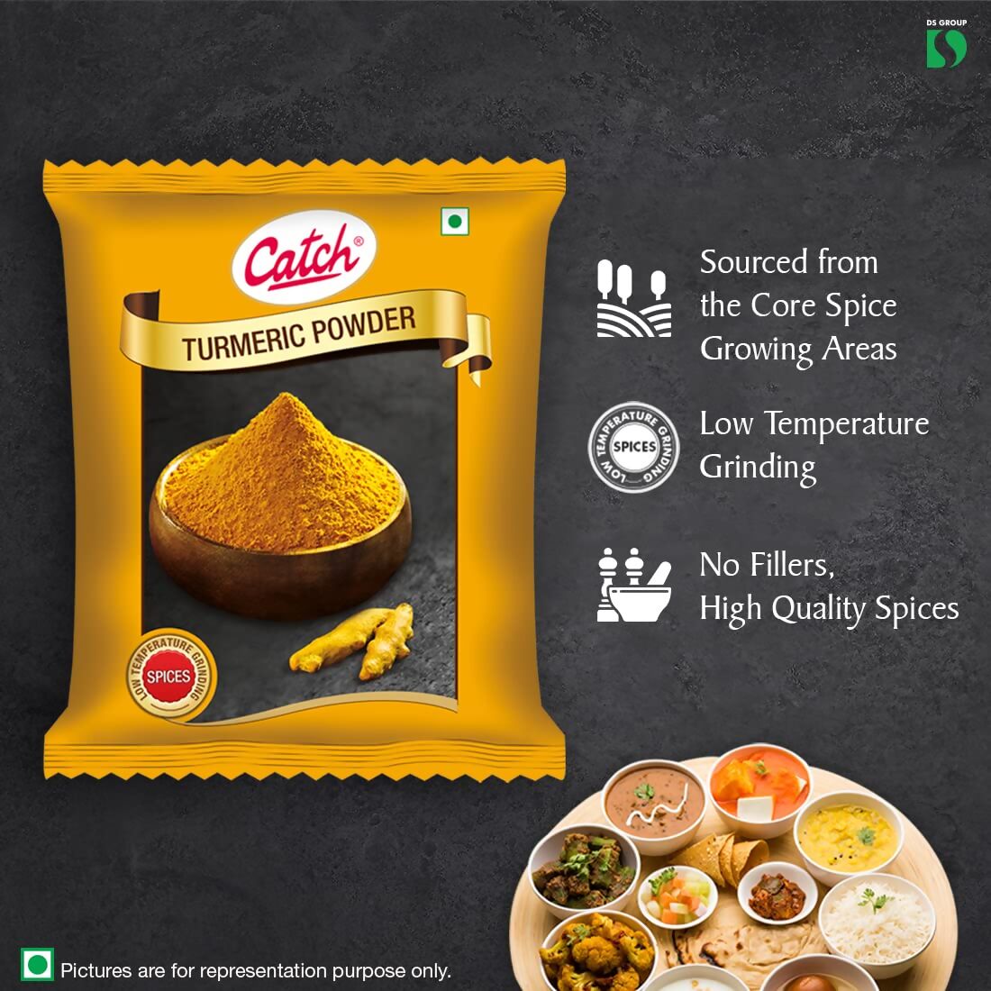 Catch Turmeric Powder - Swadesiicart