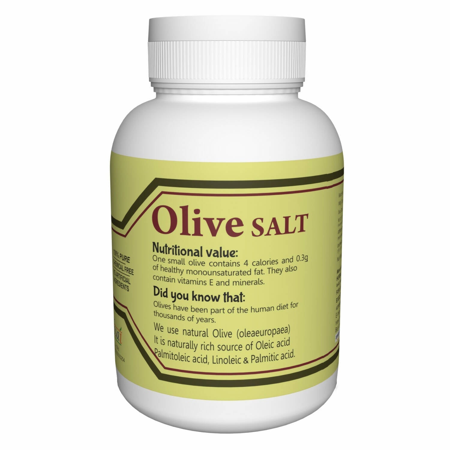 Herbal Canada Olive Salt (Jaitun Ka Namak) - Swadesiicart
