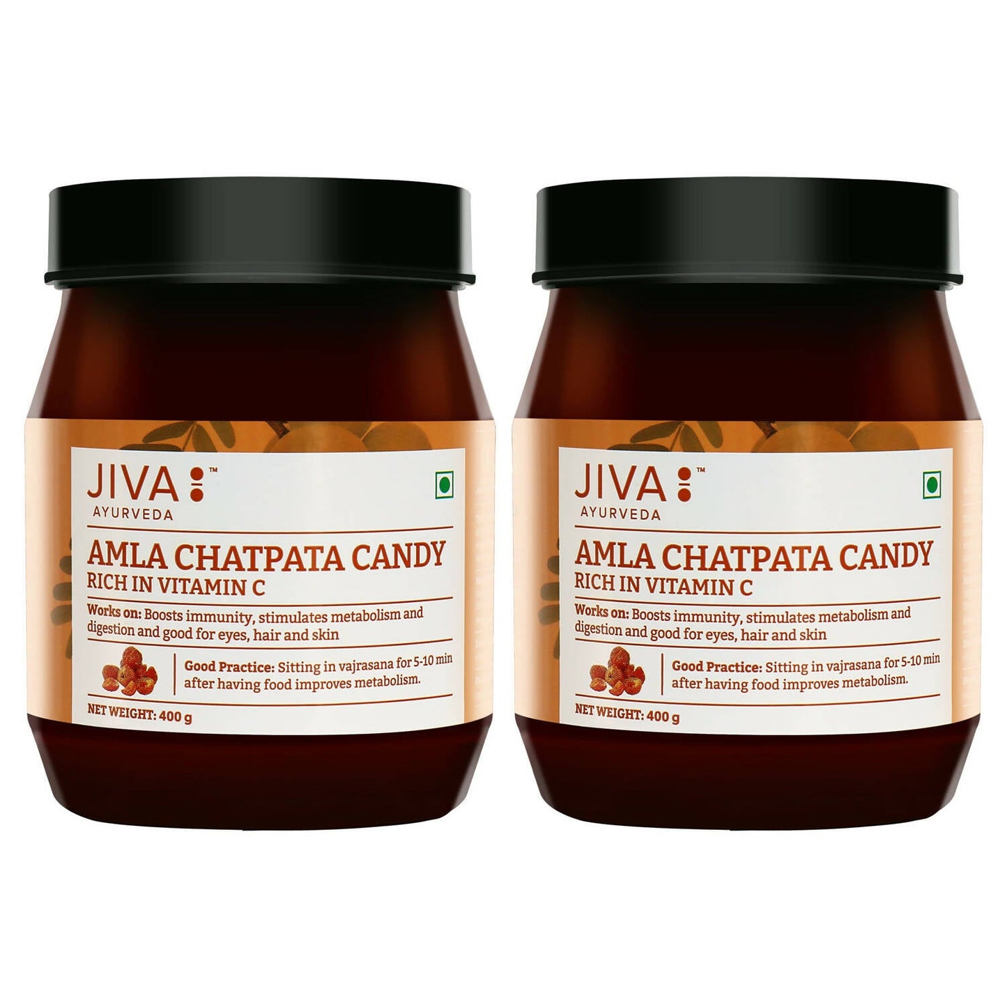 Jiva Ayurveda Chatpata Amla Candy - Swadesiicart