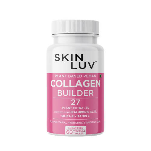 SkinLuv Plant Based Vegan Collagen Builder Sugar Free Veg Tablets - SKINLUV