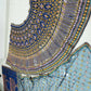 Jyoti Fashion Outstanding Blue Chinon 3MM, 9MM Sequins with Thread & Jari Embroidery Lehenga Choli with Dupatta | Swadesiicart