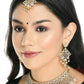 Mominos Fashion Johar Kamal Traditional Rajwadi Design Heavy Golden Colour Necklace Set - Swadesiicart