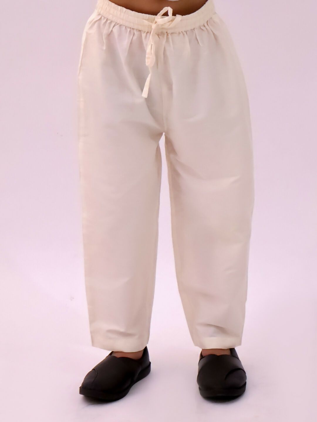 Lil Drama Genda Phool Mustard Kurta and White Pant Set for Boys | Swadesiicart