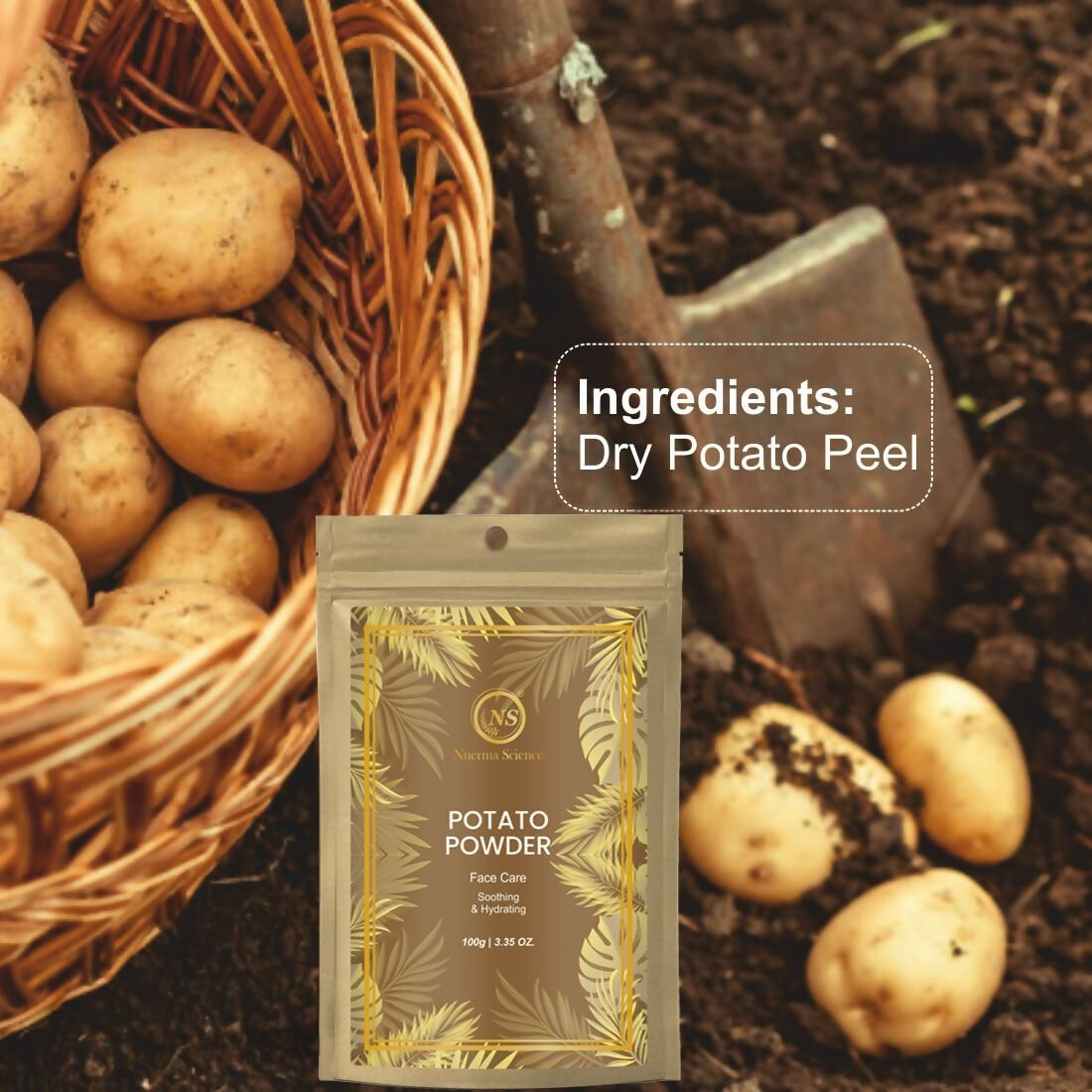 Nuerma Science Natural Potato Powder for Healthy Skin Lightening | Swadesiicart