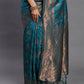 Shree Shyam Fashion Silk Teal Blue Saree