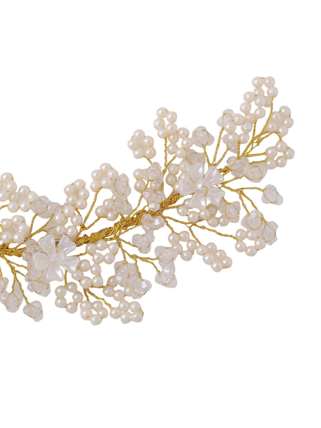NVR Women Embellished Beaded Hair Accessory Set | Swadesiicart