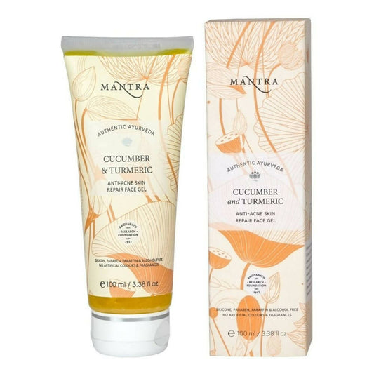 Mantra Herbal Cucumber & Turmeric Anti-Acne Skin Repair Face Gel - Ayurvedant Pvt. Ltd.