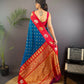 Joban Fashion Rani Pink Butti Banarasi Silk Sarees | Swadesiicart