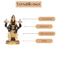 House Of Wemy Gold-Polished Premium Balaji Statue