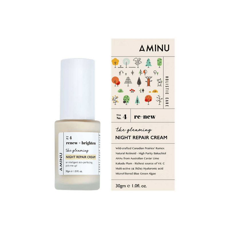Aminu Night Repair Cream For Brightening & Even Skin Tone | Swadesiicart