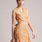Zaccai Women's Multi Poplin Striped Co-Ords - Swadesiicart