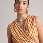 Zaccai Women's Multi Poplin Striped Co-Ords - Swadesiicart