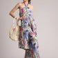 Zaccai Women's Multi Muslin Floral Co-Ords - Swadesiicart