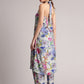 Zaccai Women's Multi Muslin Floral Co-Ords - Swadesiicart