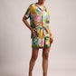 Zaccai Women's Multi Muslin Tropical Co-Ords - Swadesiicart