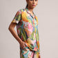 Zaccai Women's Multi Muslin Tropical Co-Ords - Swadesiicart