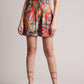 Zaccai Women's Orange Muslin Tropical Co-Ords - Swadesiicart