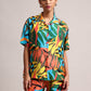 Zaccai Women's Multi Muslin Tropical Co-Ords - Swadesiicart