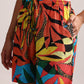 Zaccai Women's Multi Muslin Tropical Co-Ords - Swadesiicart