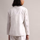 Zaccai Women's White Cambric Schiffli Co-Ords - Swadesiicart