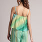 Zaccai Women's Multi Cambric Abstract Jumpsuit - Swadesiicart