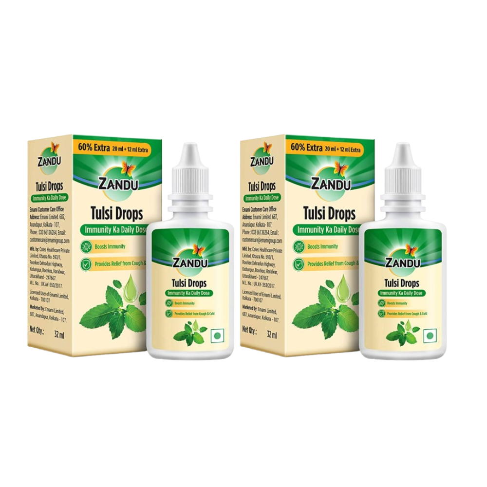 Zandu Tulsi Drops | Swadesiicart
