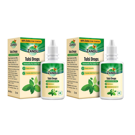 Zandu Tulsi Drops | Swadesiicart