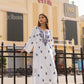 Zibaa Rayon White Chikankari Kurti with small motifs - Swadesiicart