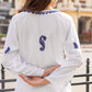 Zibaa Rayon White Chikankari Kurti with small motifs - Swadesiicart