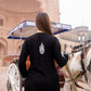 Zibaa Modal Black Short Chikankari Kurti - Swadesiicart