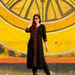 Zibaa Luxury Rayon Black Chikankari Kurta Set - Swadesiicart