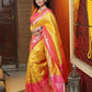 DEIANA'S Beautiful Designer Golden zari Soft Lichi Silk Saree - Yellow - Swadesiicart