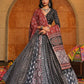 AI Fashion Black Crepe Designer Navratri Wear Lehenga Choli Collection