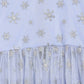 Ahalyaa Blue Net Kids Kurta Palazzo Sets For Girls | Swadesiicart