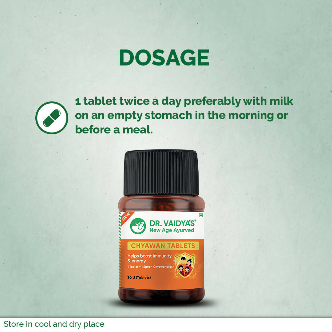 Dr. Vaidya's Chyawan Tablets | Swadesiicart