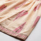 Ahalyaa Women's Traditional wear Co-ords - Tan - Swadesiicart