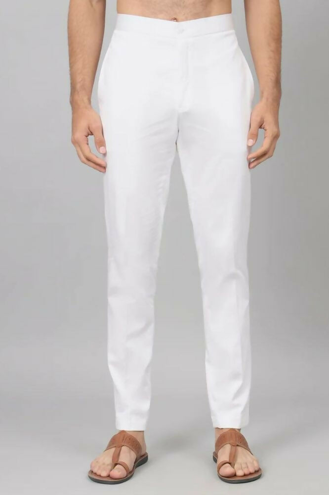 Ethnic Stretch Pants by Hilo Design | Swadesiicart