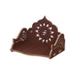 eCraftIndia Brown Decorative Beautiful Wooden Pooja Temple | Swadesiicart